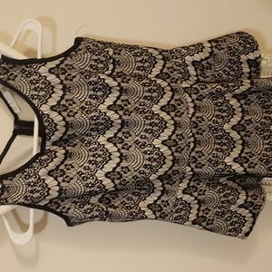 New York & Company Peplum top